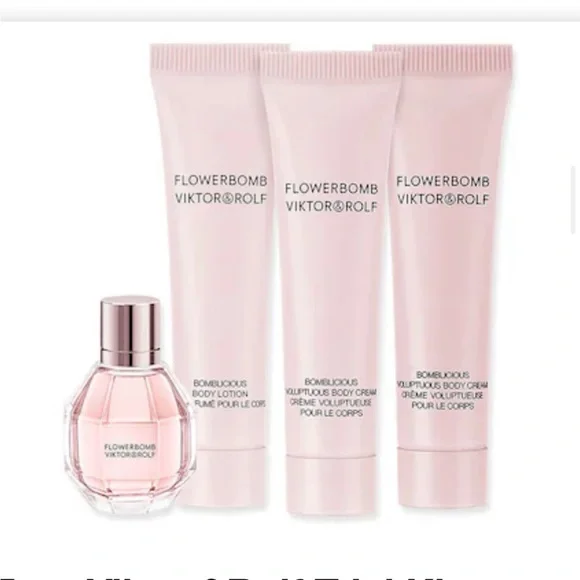 Viktor Rolf Bath Body Viktor And Rolf Flowerbomb Gift Set